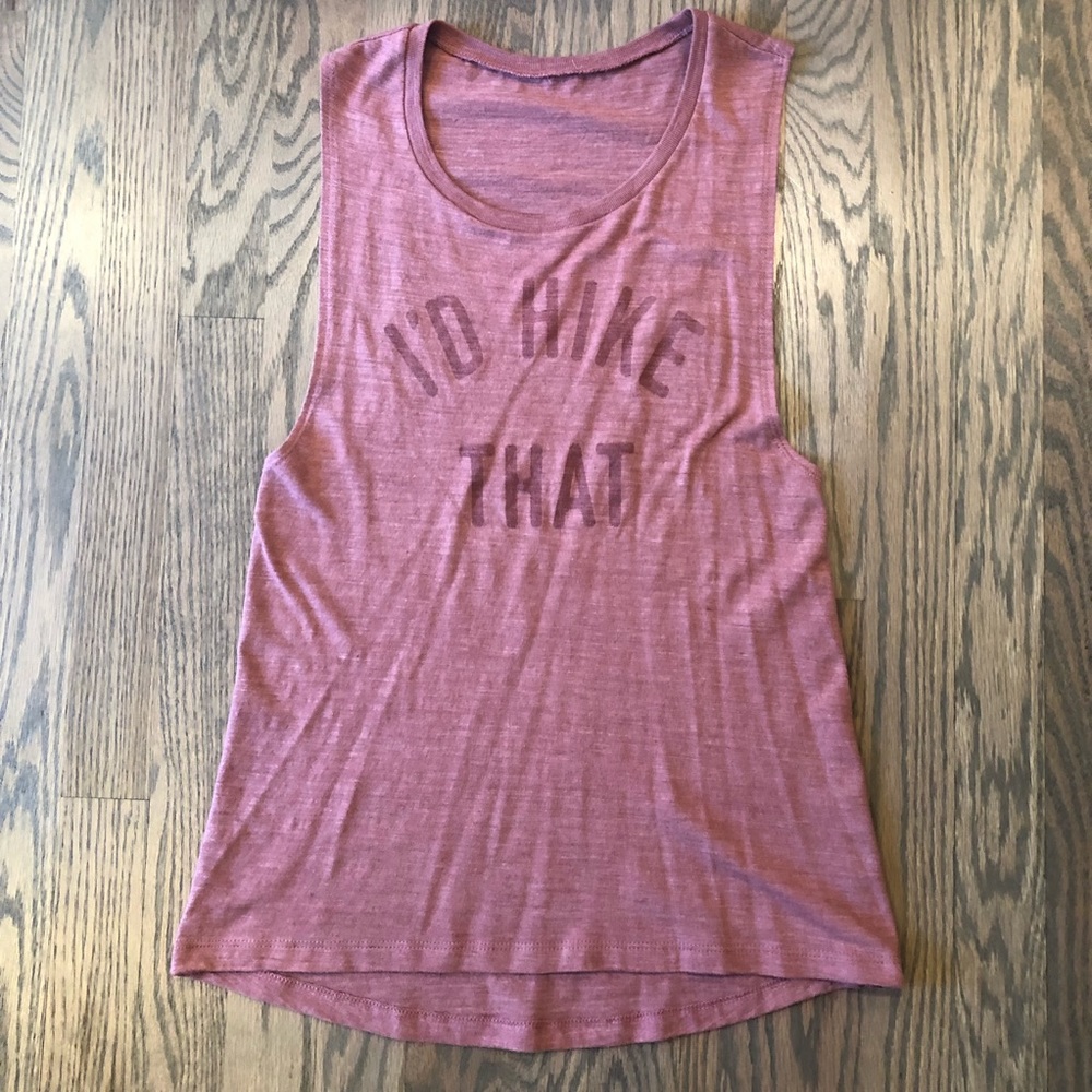 Gently Used ‘I’d Hike That’ Keep Nature Wild Tank